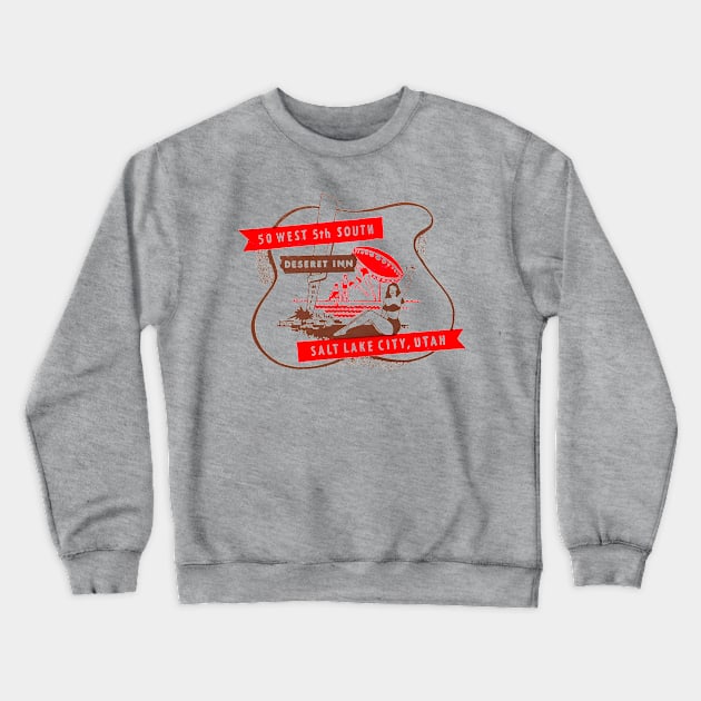 Desert Inn Crewneck Sweatshirt by MindsparkCreative